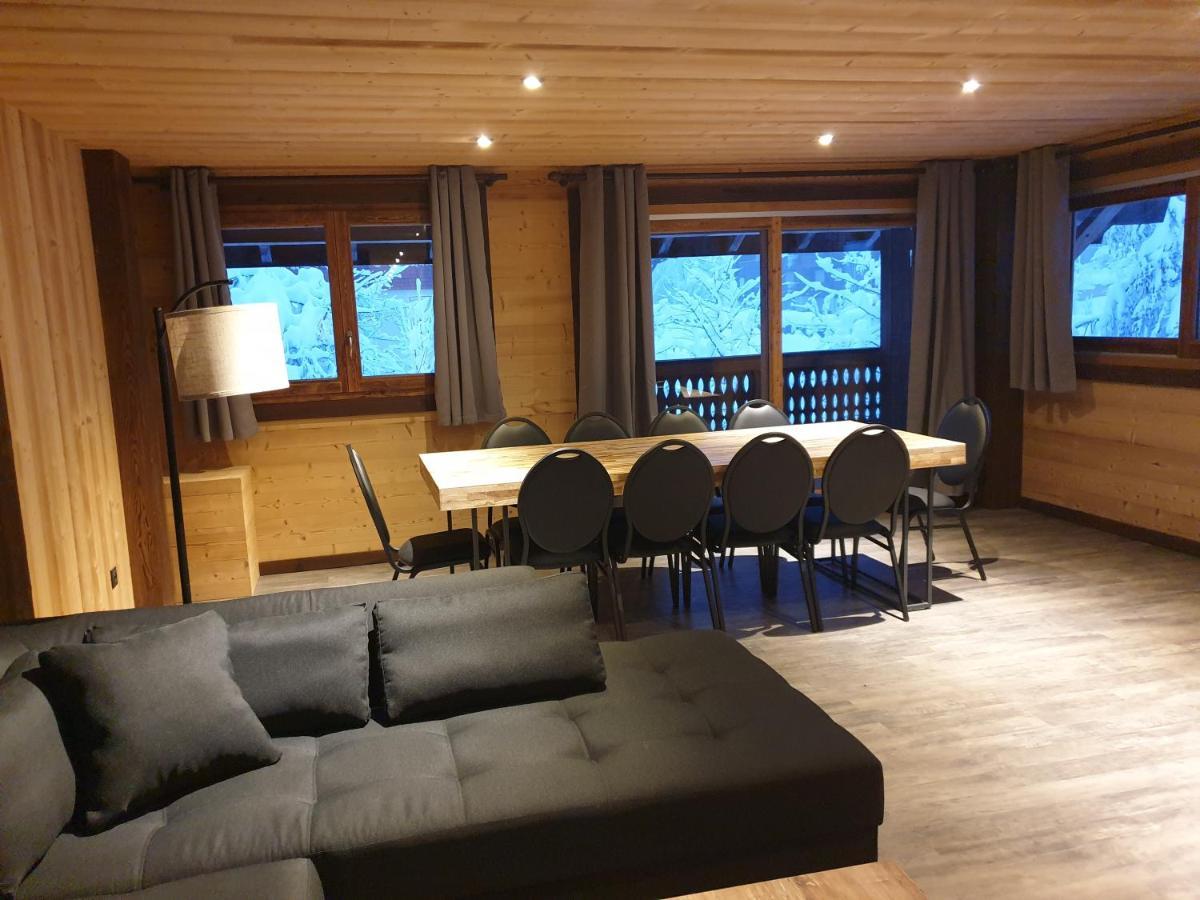 Chalet Les Cerfs Chatel Luaran gambar