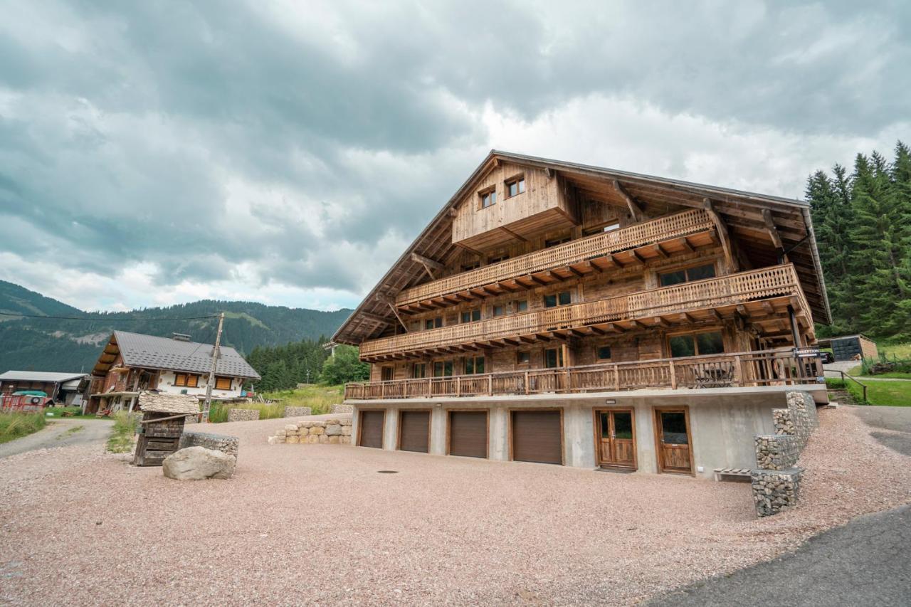 Chalet Les Cerfs Chatel Luaran gambar