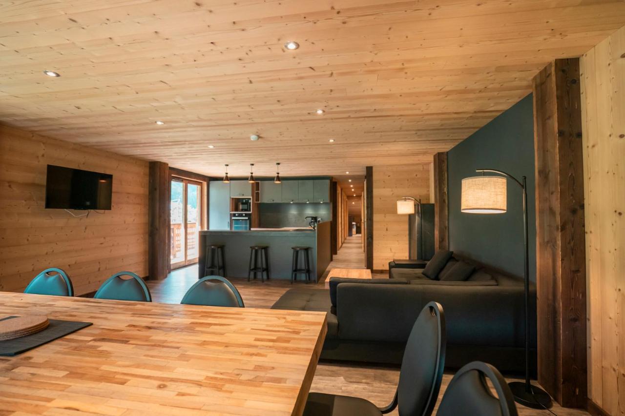 Chalet Les Cerfs Chatel Luaran gambar