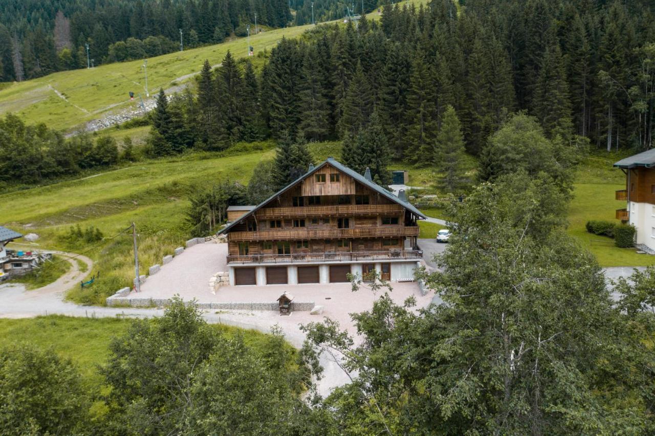 Chalet Les Cerfs Chatel Luaran gambar
