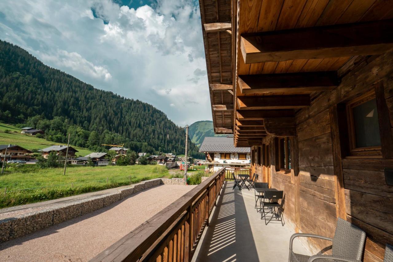 Chalet Les Cerfs Chatel Luaran gambar