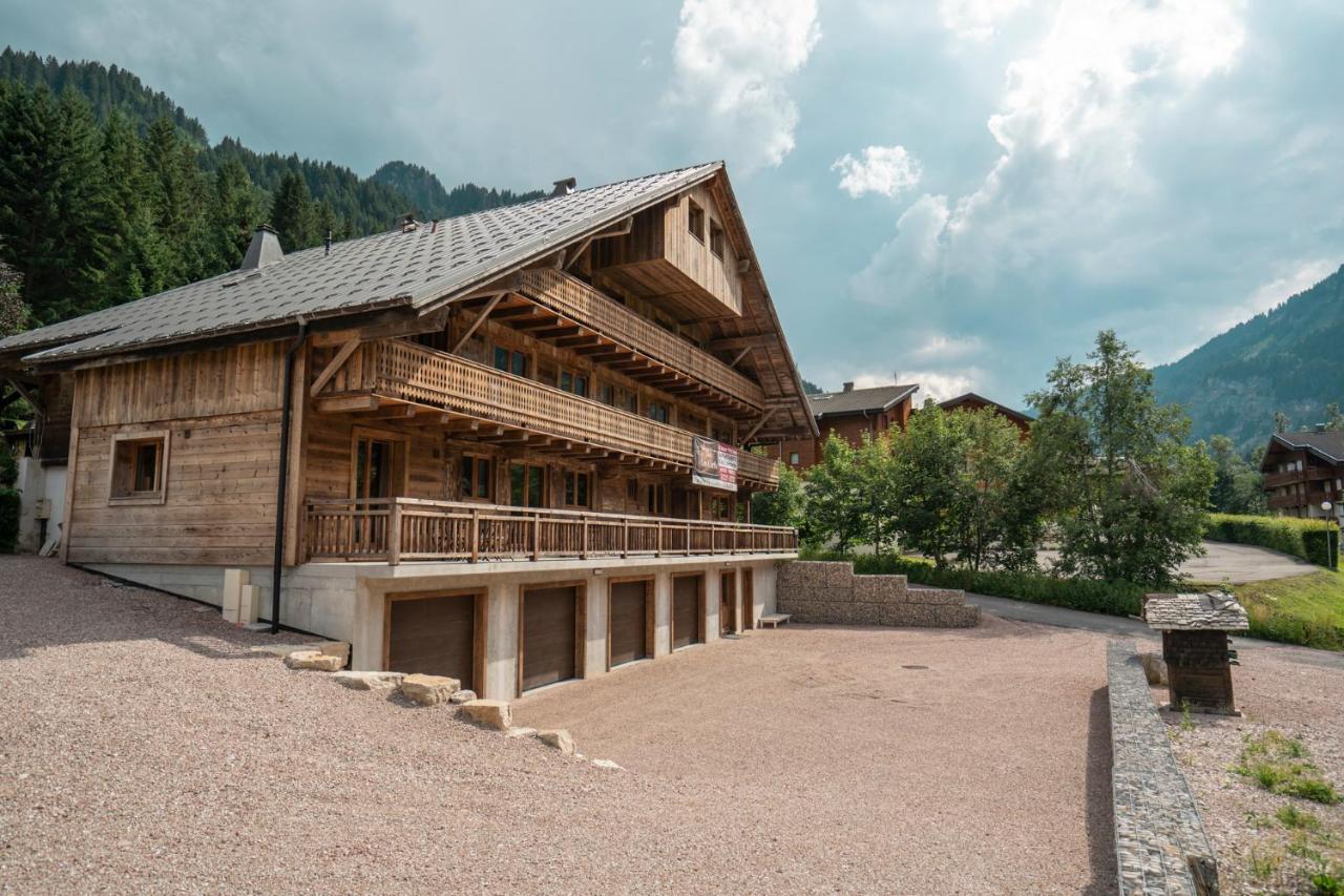 Chalet Les Cerfs Chatel Luaran gambar