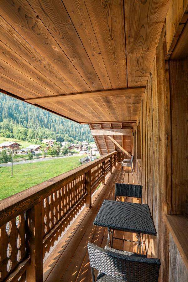 Chalet Les Cerfs Chatel Luaran gambar
