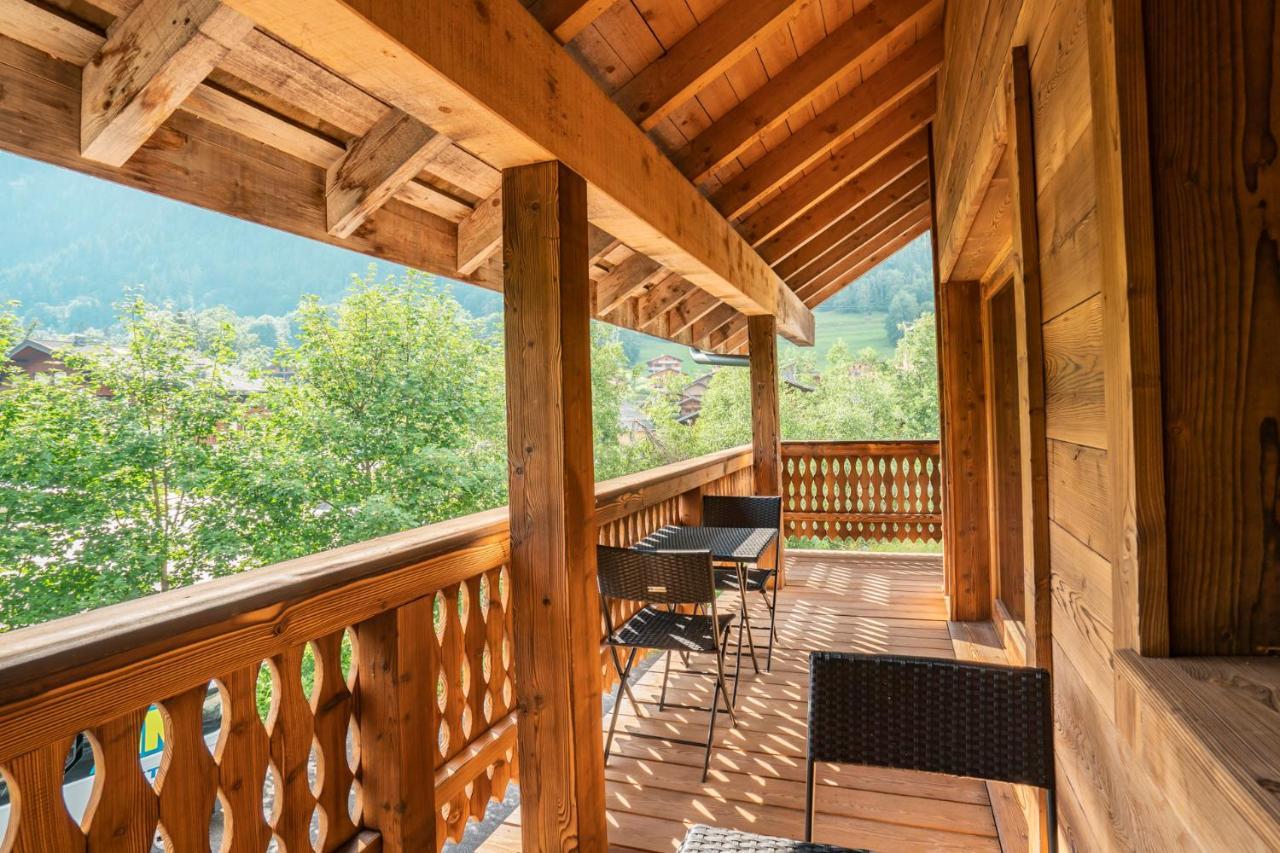 Chalet Les Cerfs Chatel Luaran gambar