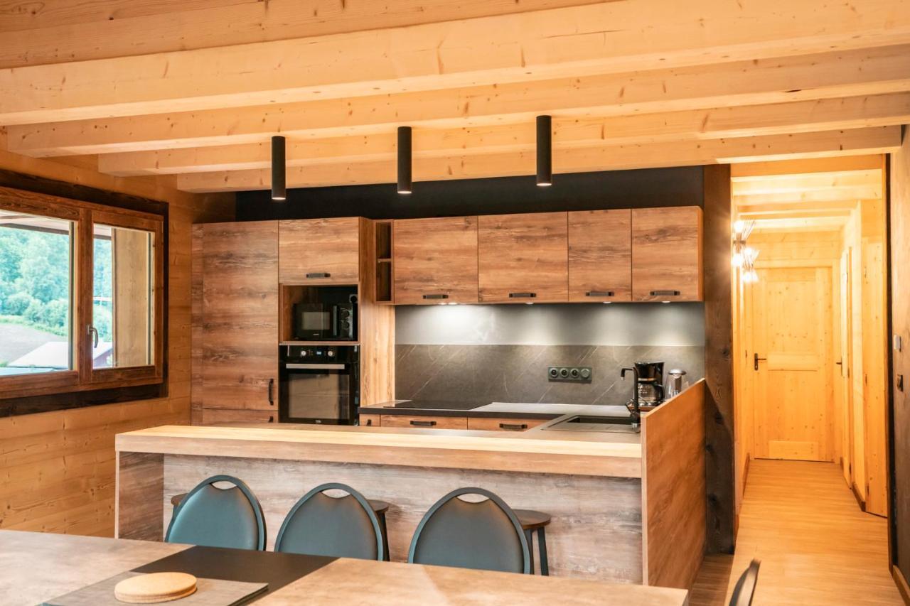 Chalet Les Cerfs Chatel Luaran gambar