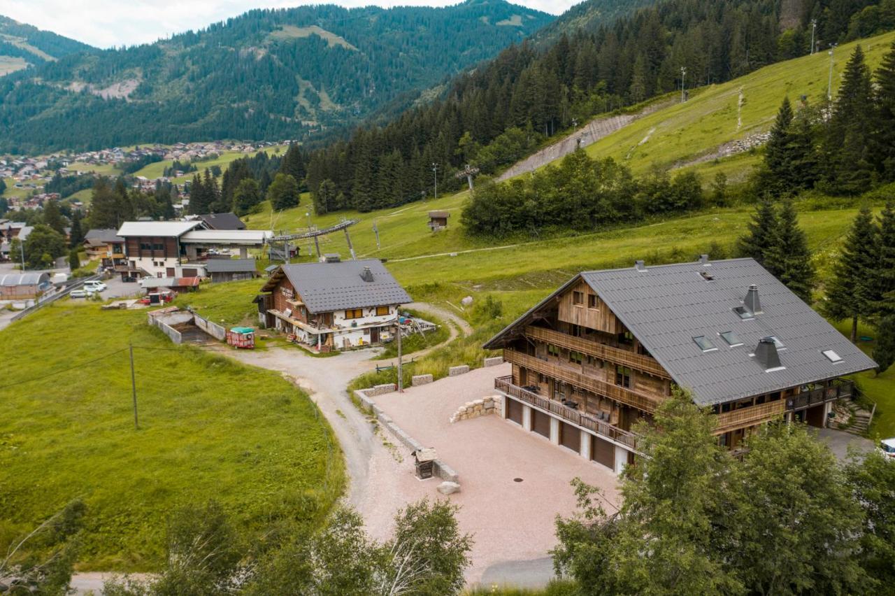 Chalet Les Cerfs Chatel Luaran gambar