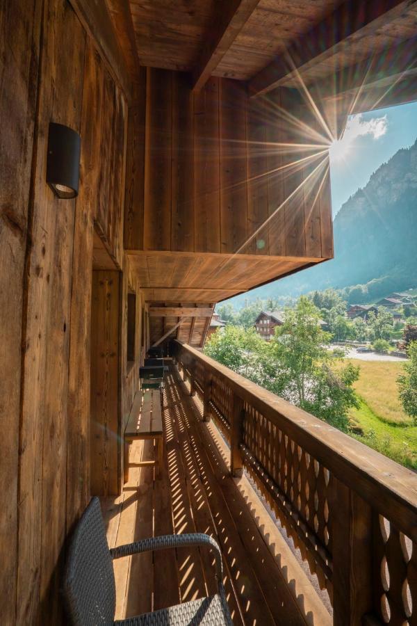 Chalet Les Cerfs Chatel Luaran gambar