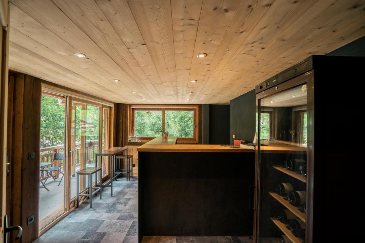 Chalet Les Cerfs Chatel Luaran gambar