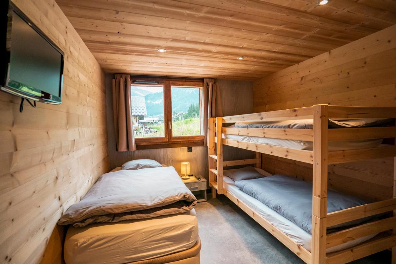 Chalet Les Cerfs Chatel Luaran gambar