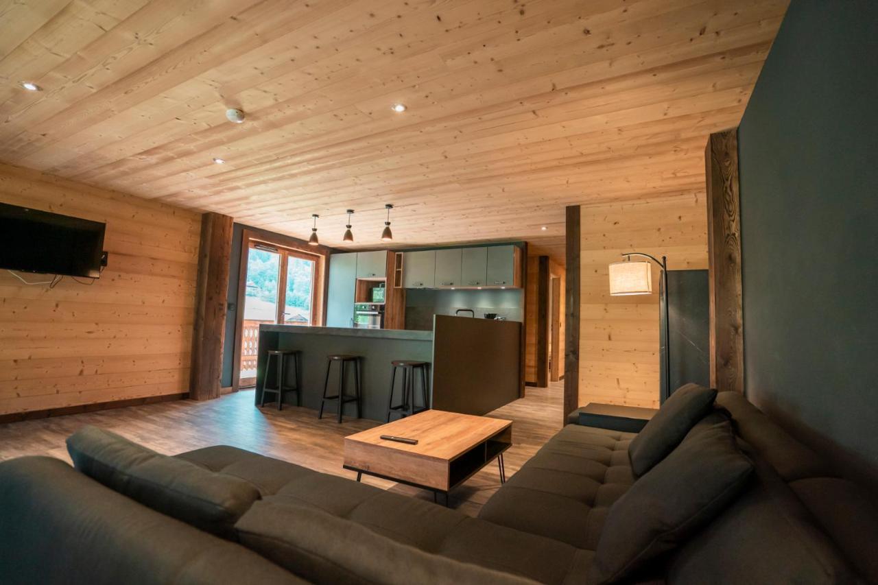 Chalet Les Cerfs Chatel Luaran gambar